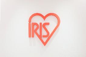 Iris Ohyama signboard and logo